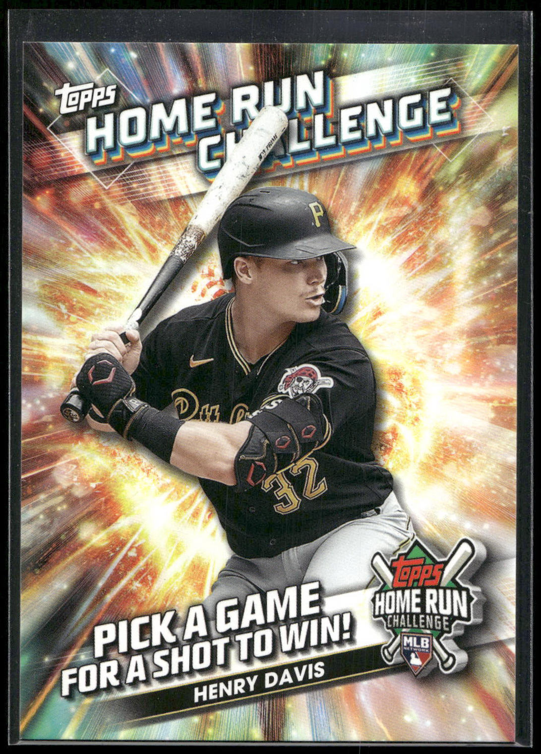 2024 Topps #HRC-19 Henry Davis Home Run Challenge (Series One)