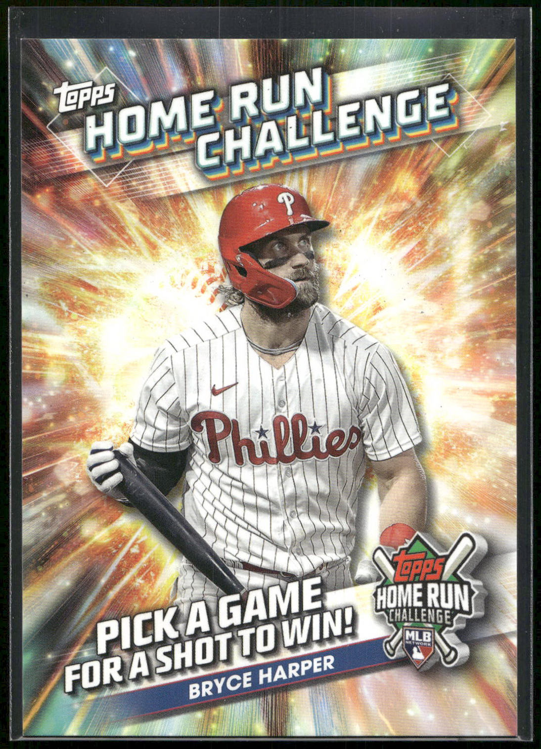 2024 Topps #HRC-18 Bryce Harper Home Run Challenge (Series Two)