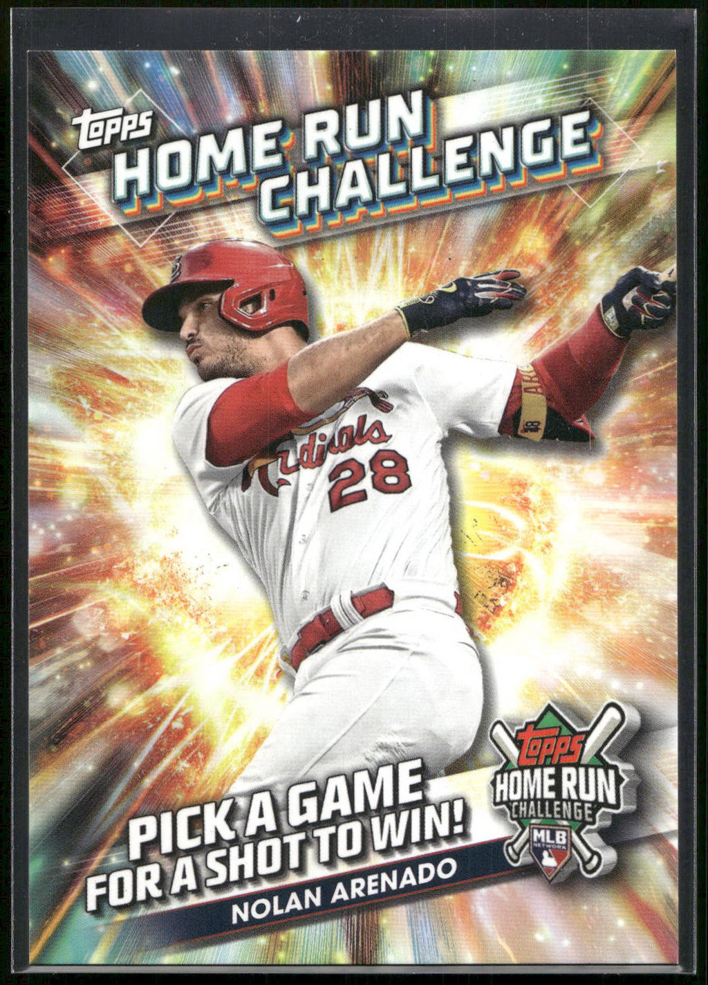 2024 Topps #HRC-23 Nolan Arenado Home Run Challenge (Series One)