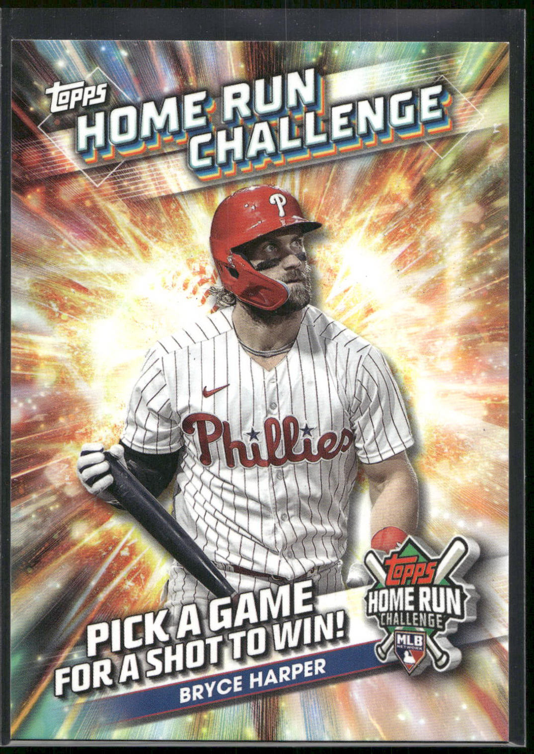 2024 Topps #HRC-18 Bryce Harper Home Run Challenge (Series Two)