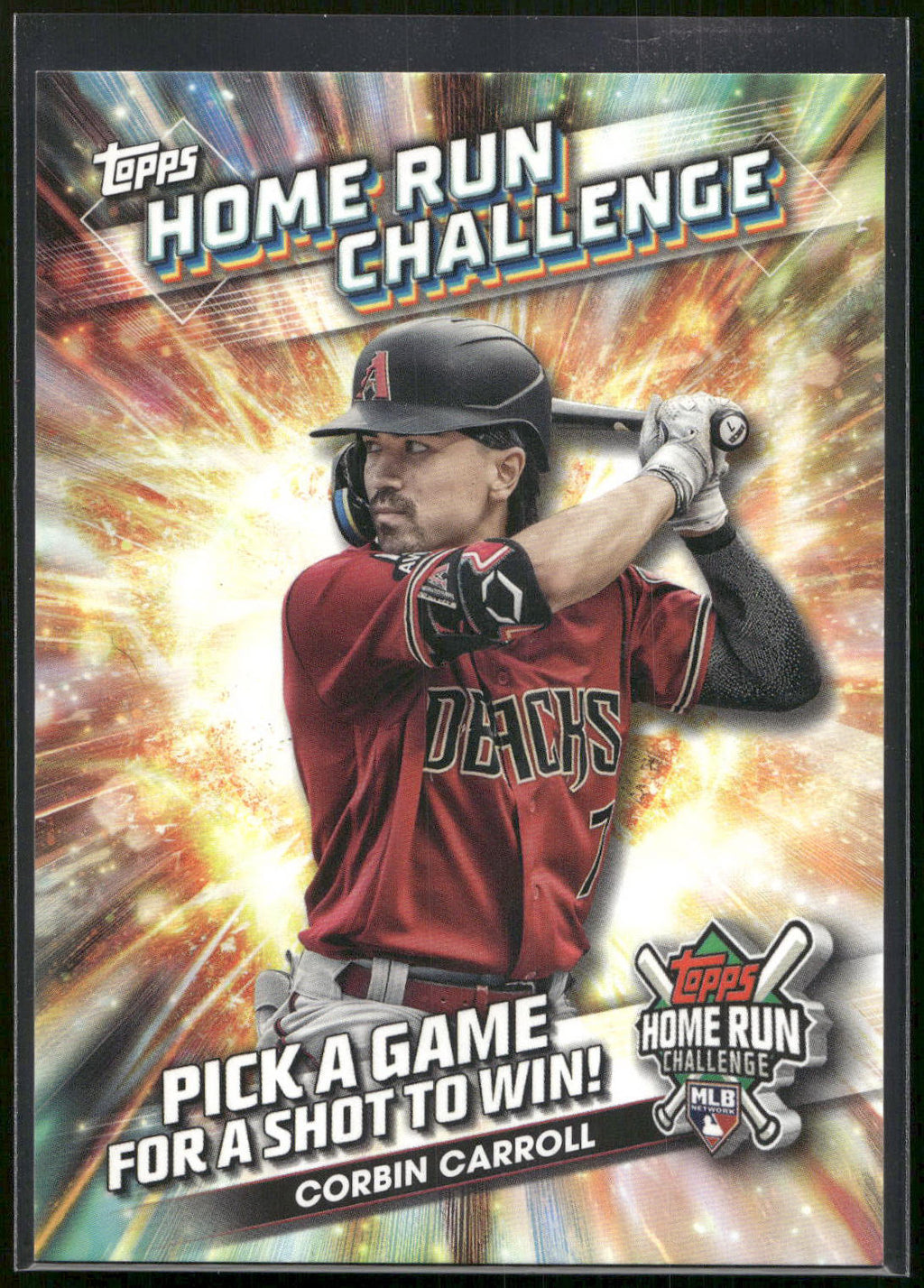2024 Topps #HRC-3 Corbin Carroll Home Run Challenge (Series One)