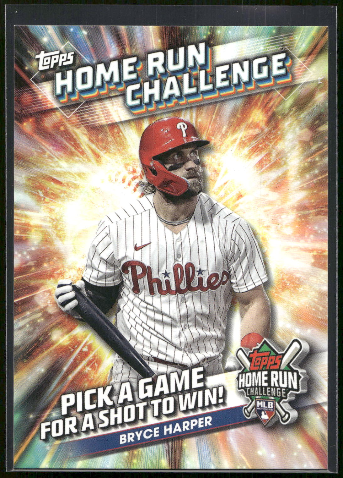 2024 Topps #HRC-18 Bryce Harper Home Run Challenge (Series Two)