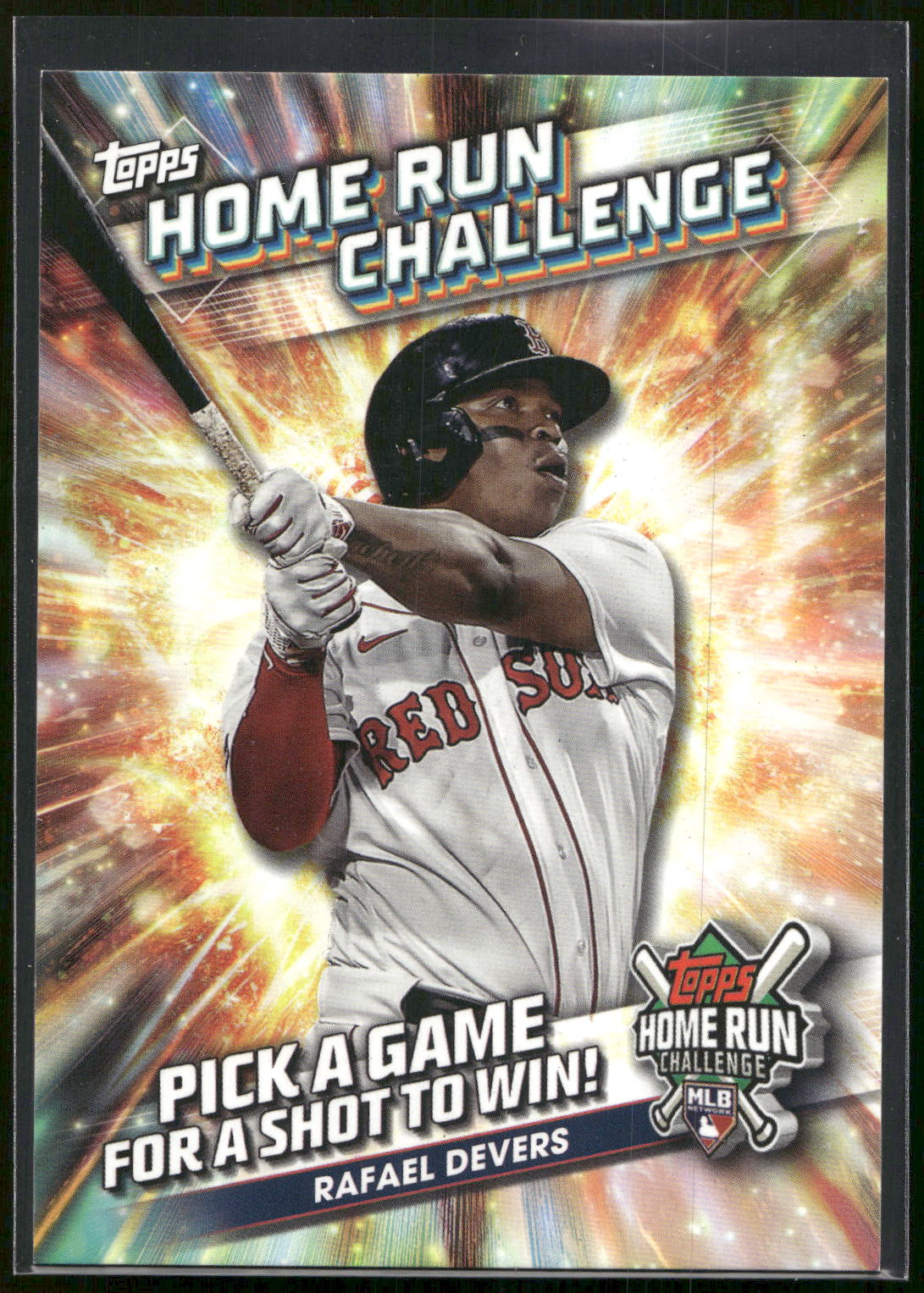 2024 Topps #HRC-8 Rafael Devers Home Run Challenge (Series Two)
