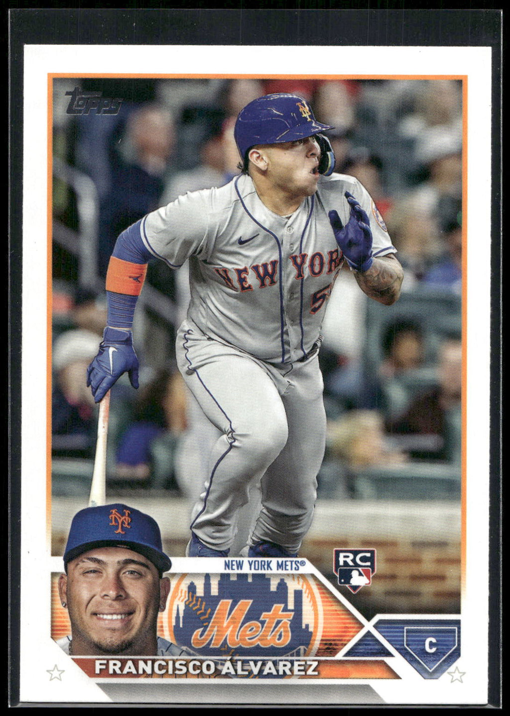 2023 Topps #644 Francisco Álvarez