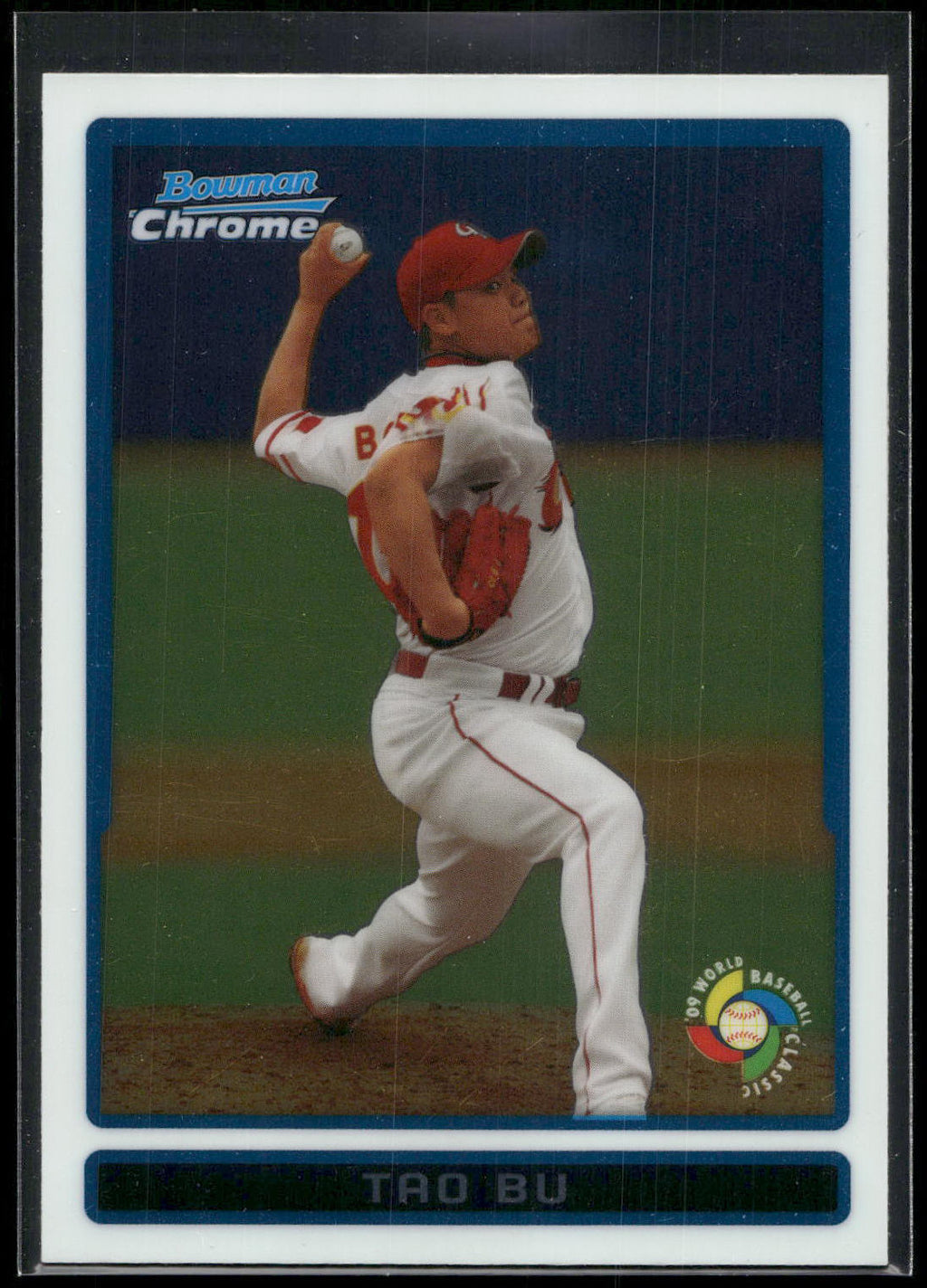 2009 Bowman #BCW18 Tao Bu Chrome WBC Prospects