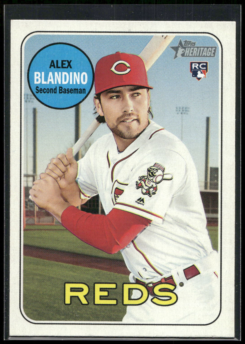 2018 Topps Heritage #509 Alex Blandino