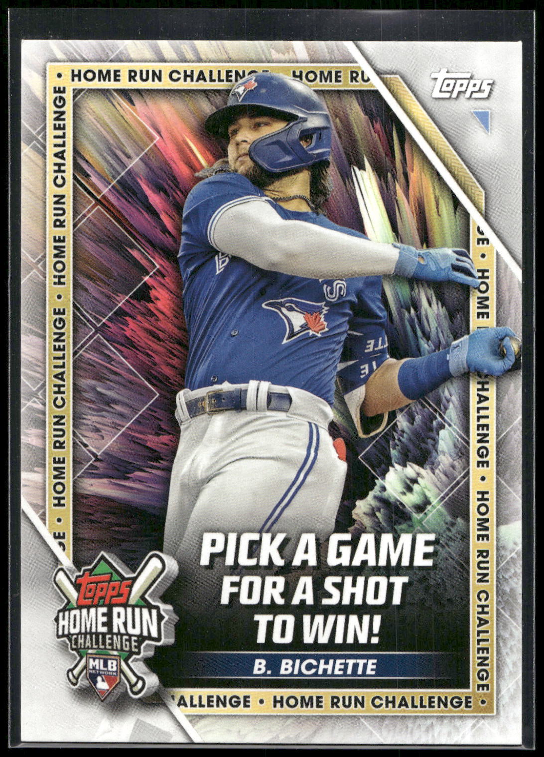 2023 Topps #HRC-17 Bo Bichette Home Run Challenge (Series Two)