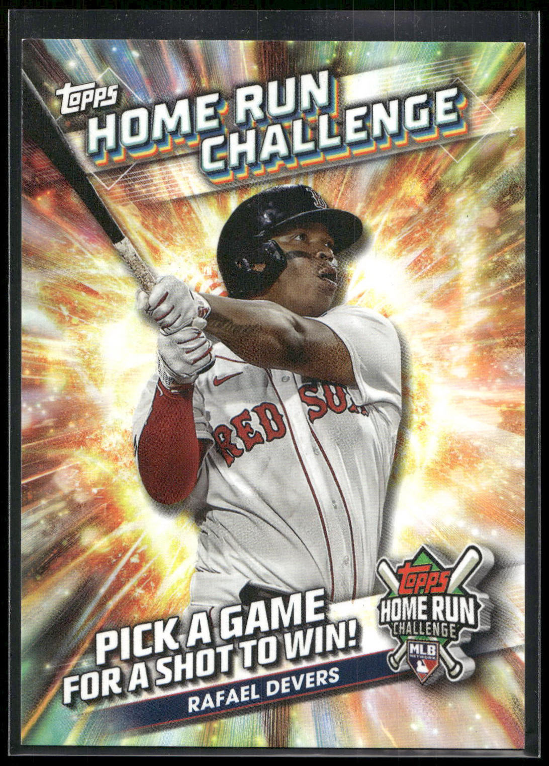 2024 Topps #HRC-8 Rafael Devers Home Run Challenge (Series Two)