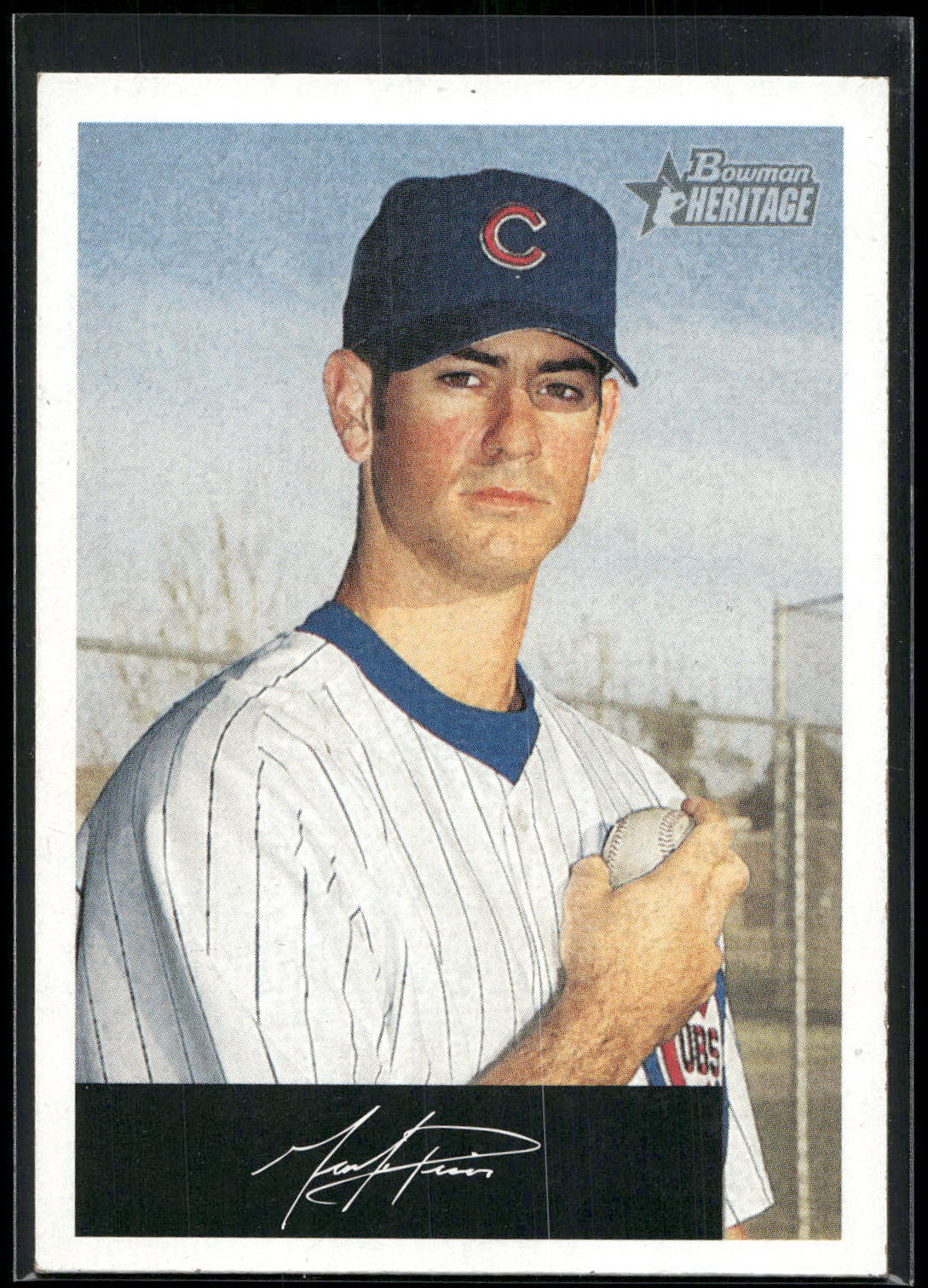 2002 Bowman Heritage #39 Mark Prior Black Box