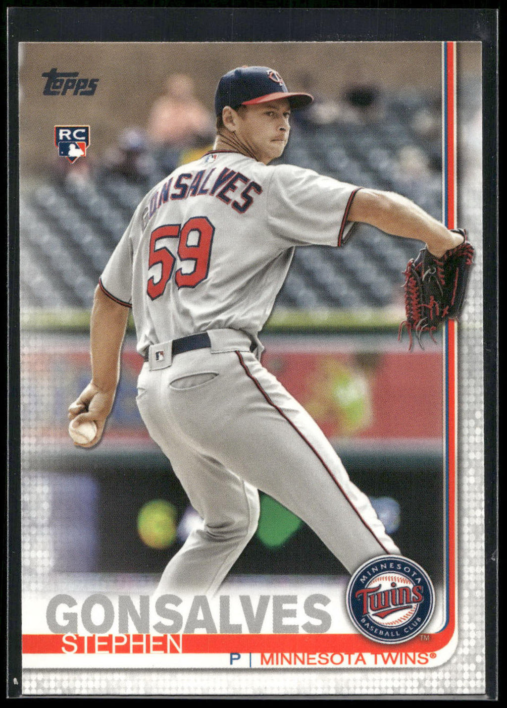 2019 Topps #355 Stephen Gonsalves