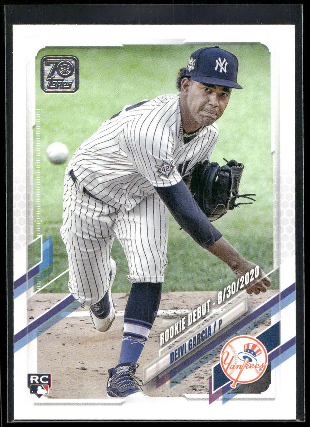 2021 Topps Update #US259 Deivi Garcia