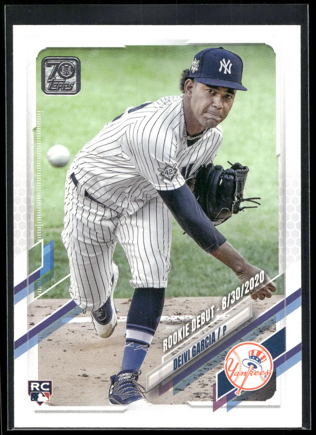 2021 Topps Update #US259 Deivi Garcia