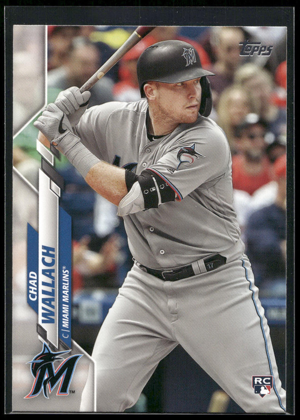 2020 Topps #658 Chad Wallach