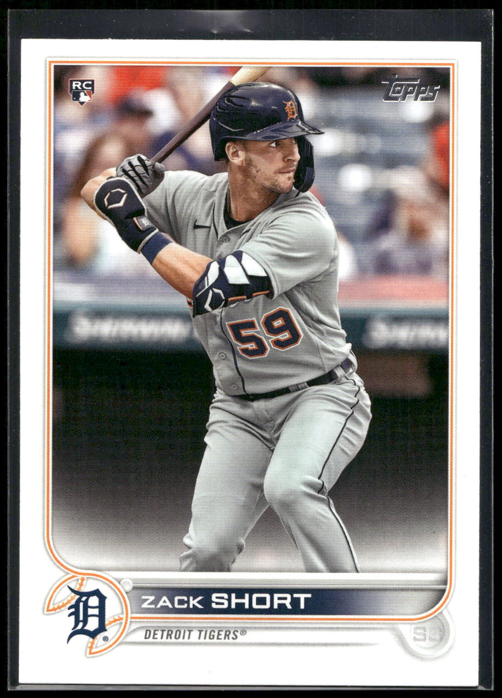 2022 Topps #148b Zack Short