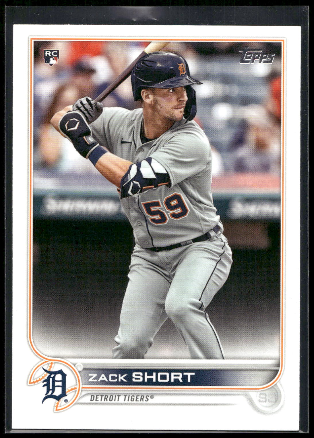 2022 Topps #148b Zack Short