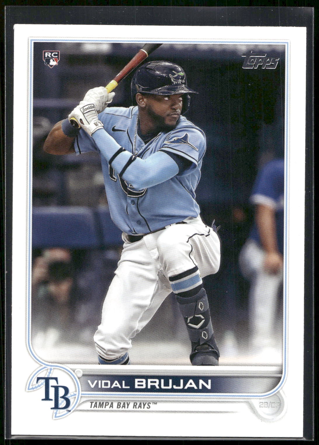 2022 Topps #25 Vidal Brujan