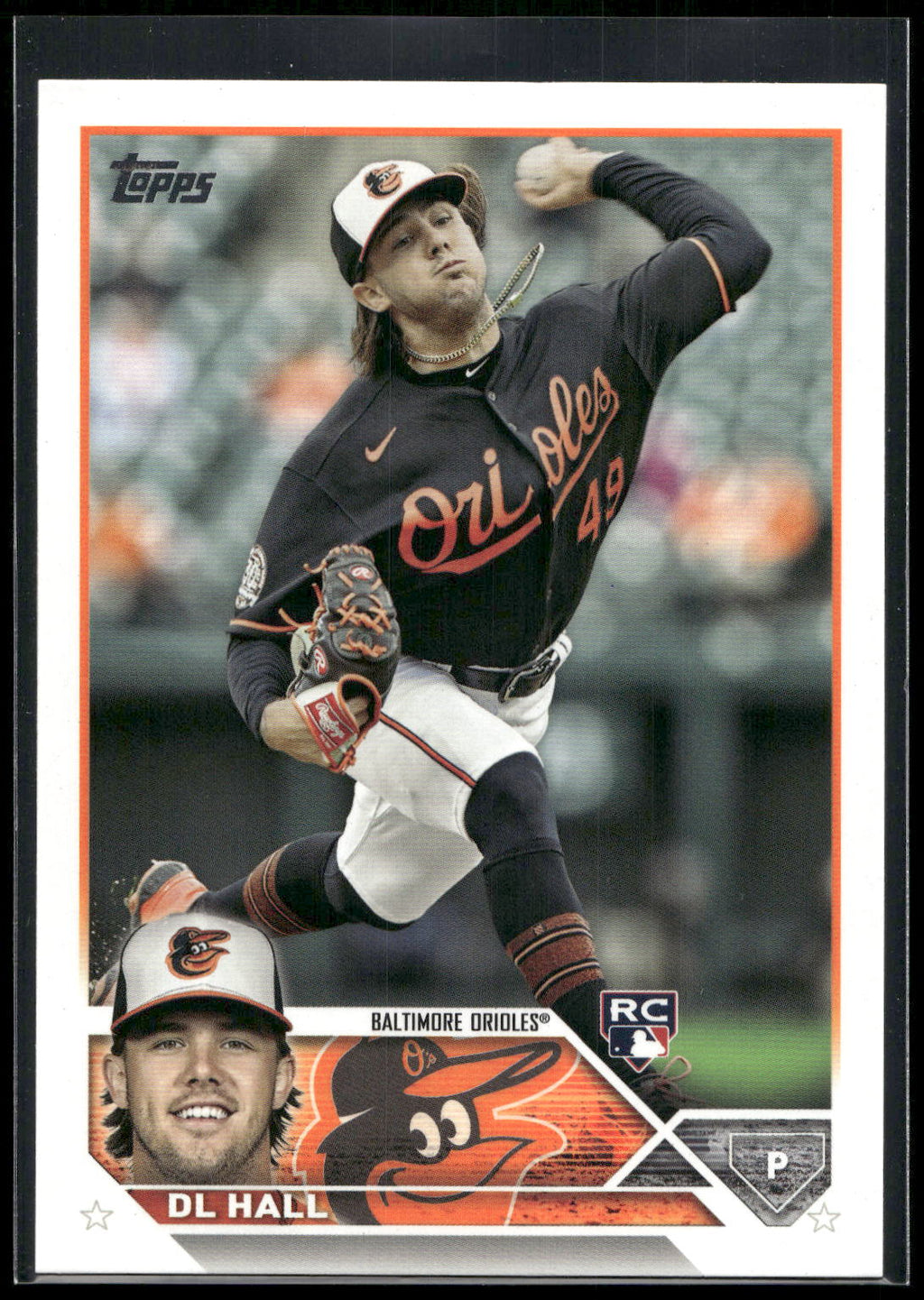 2023 Topps #547 DL Hall