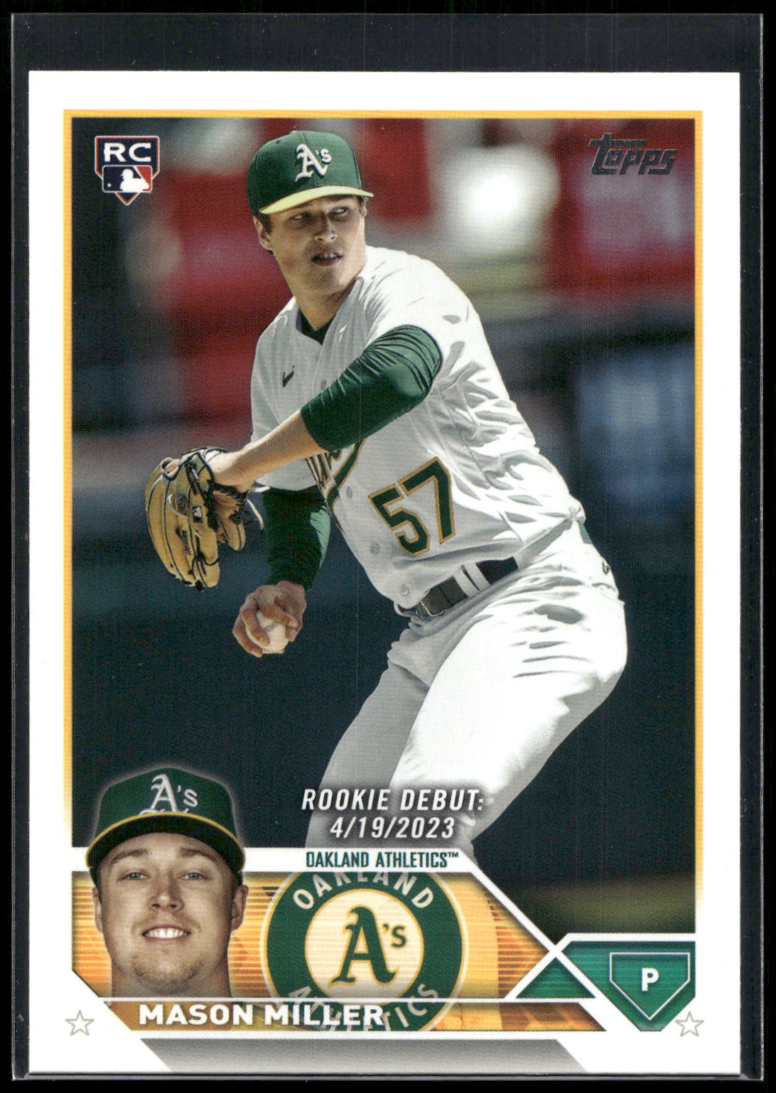 2023 Topps Update #US210 Mason Miller