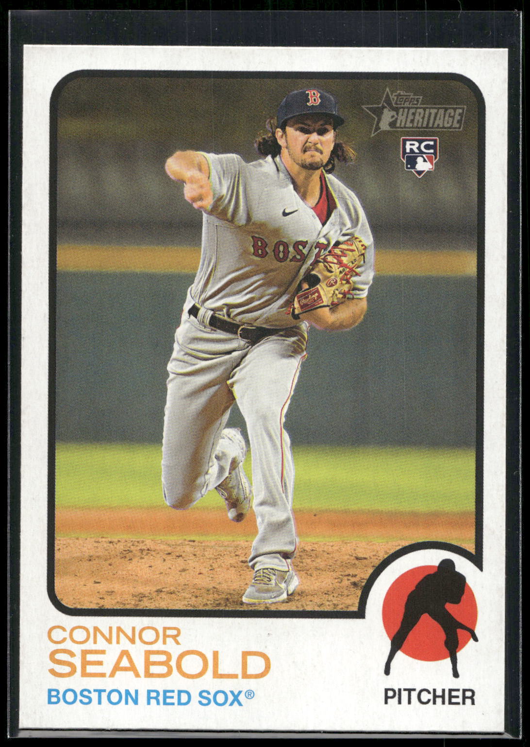 2022 Topps Heritage #701 Connor Seabold