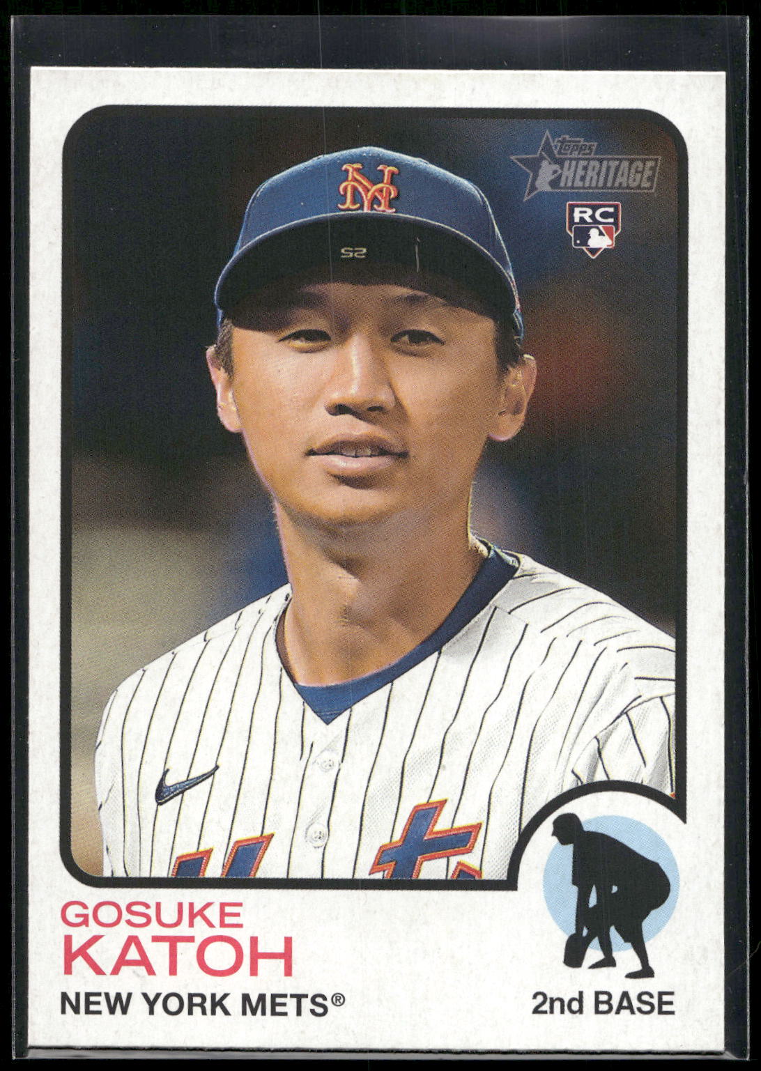 2022 Topps Heritage #661 Gosuke Katoh
