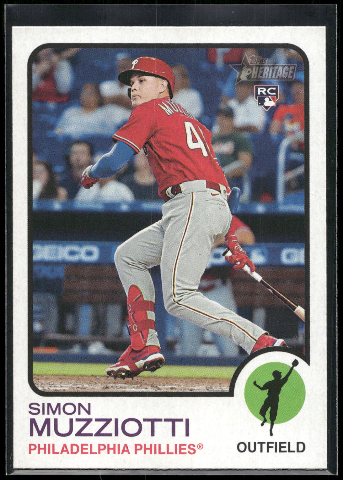 2022 Topps Heritage #679 Simon Muzziotti