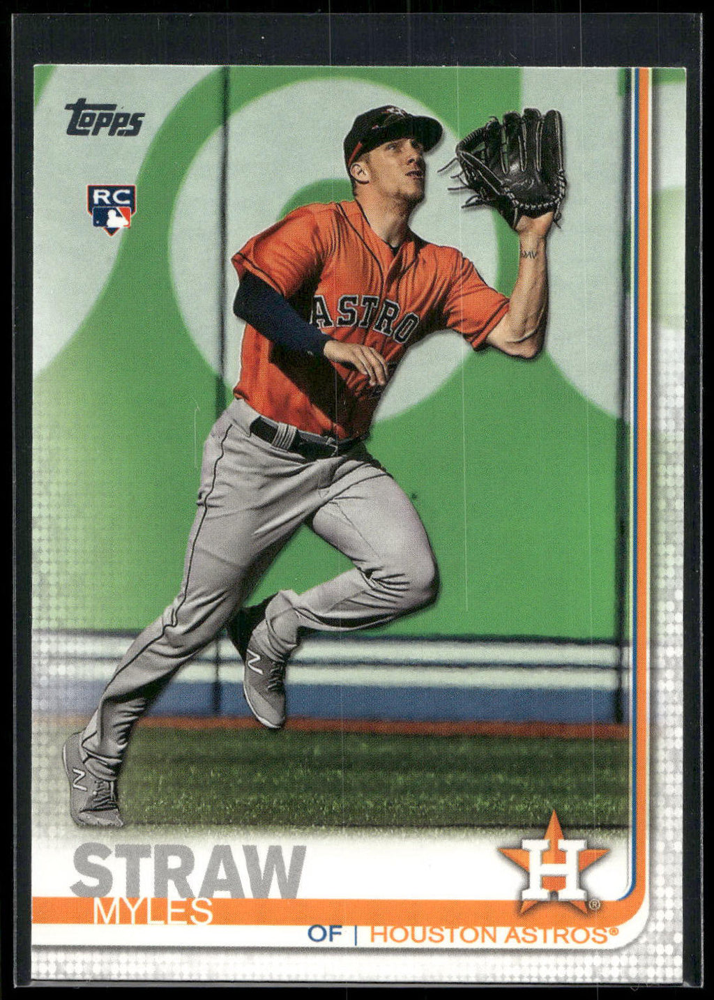 2019 Topps #629 Myles Straw