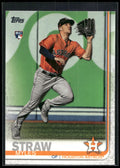 2019 Topps #629 Myles Straw