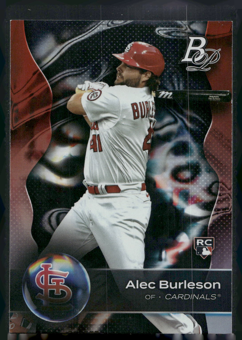 2023 Bowman Platinum #72 Alec Burleson