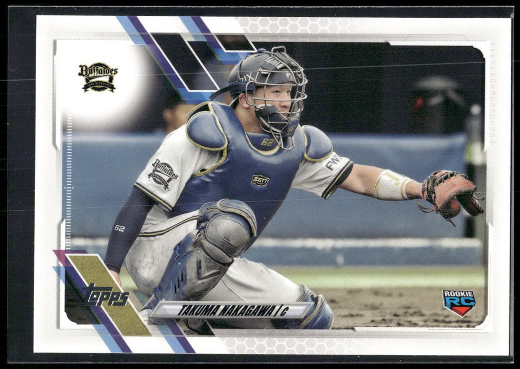 2021 Topps NPB #90 Takuma Nakagawa