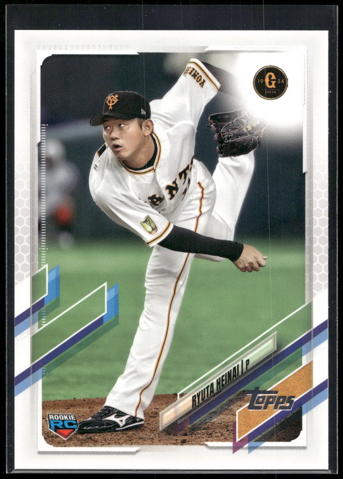 2021 Topps NPB #186 Ryuta Heinai
