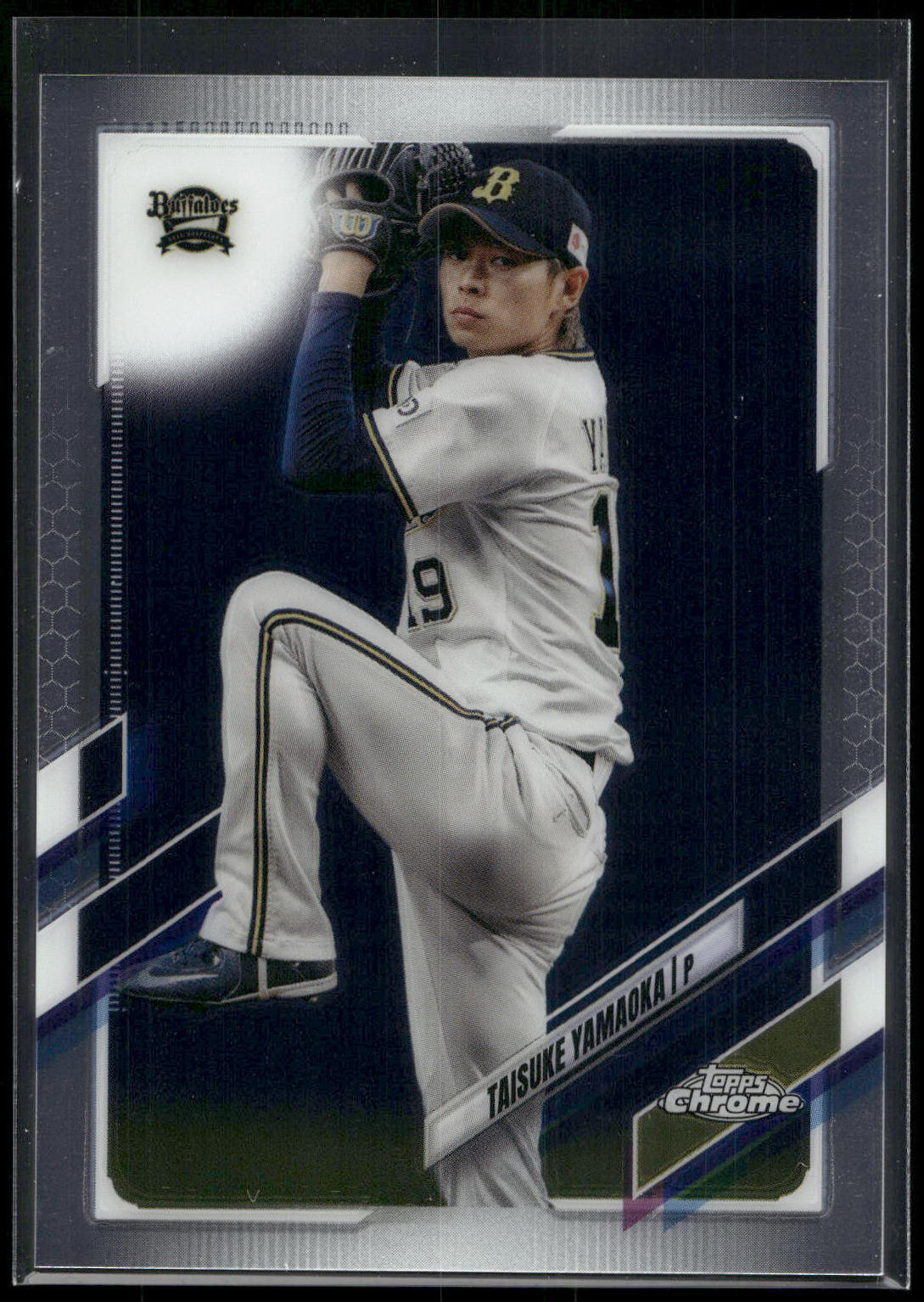 2021 Topps Chrome NPB #44 Taisuke Yamaoka