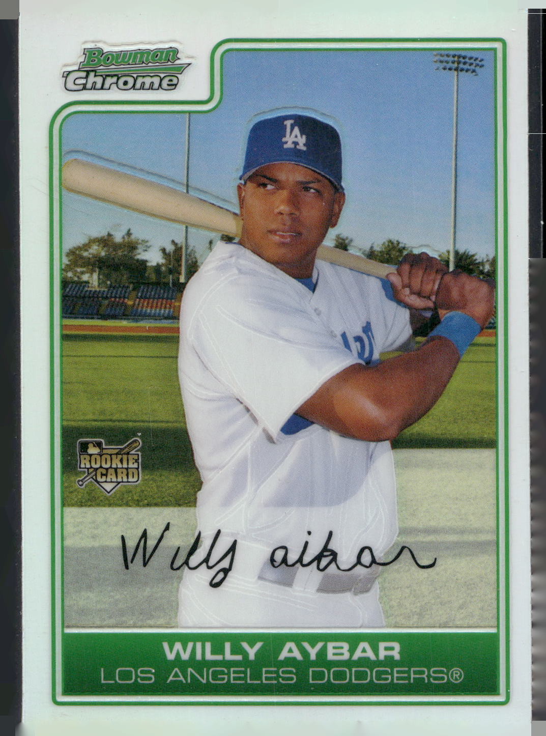 2006 Bowman Chrome #215 Willy Aybar Refractors