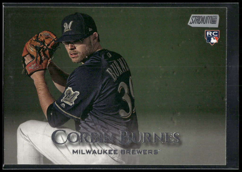2019 Stadium Club #104 Corbin Burnes