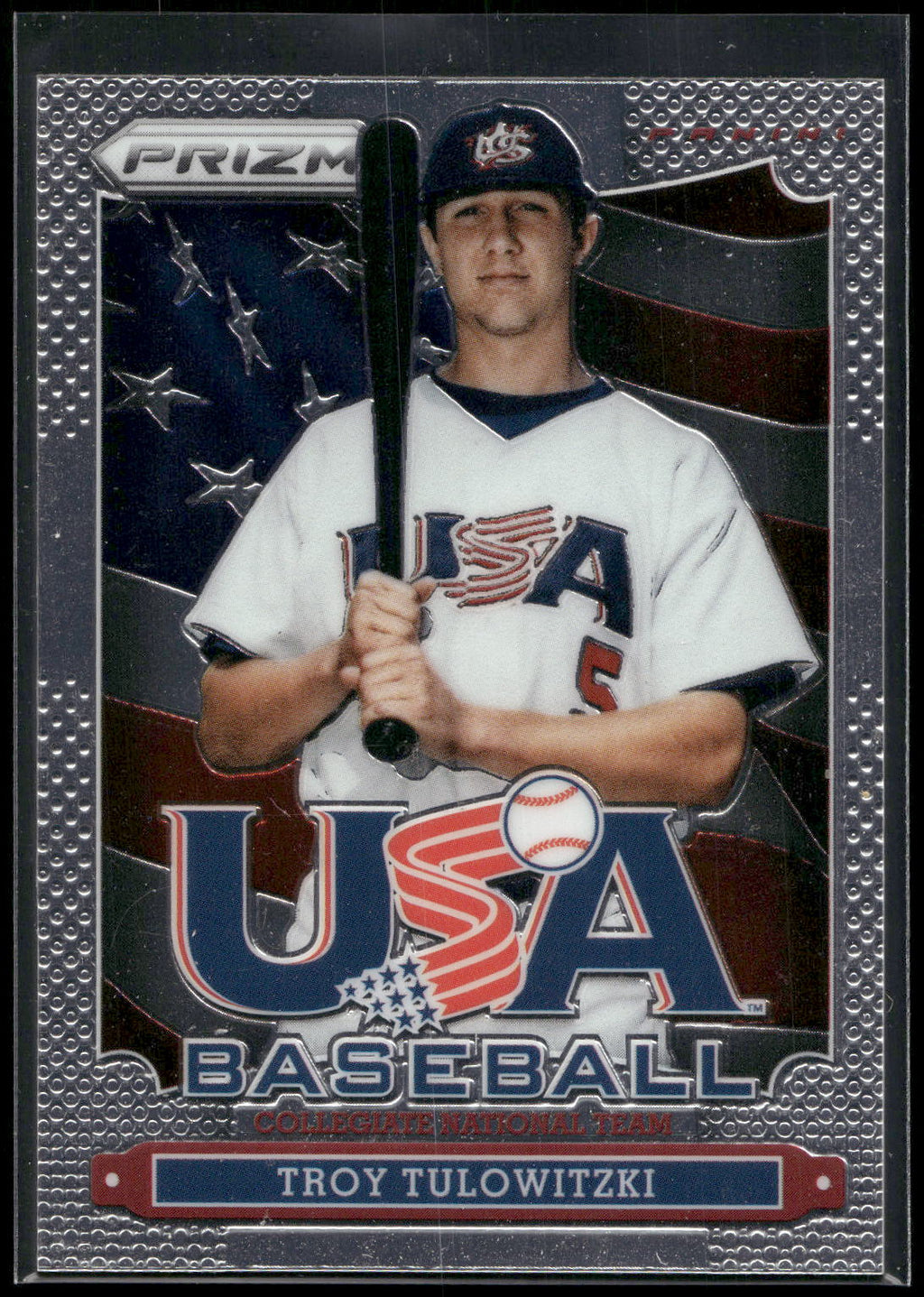 2013 Panini Prizm #USA3 Troy Tulowitzki USA Baseball