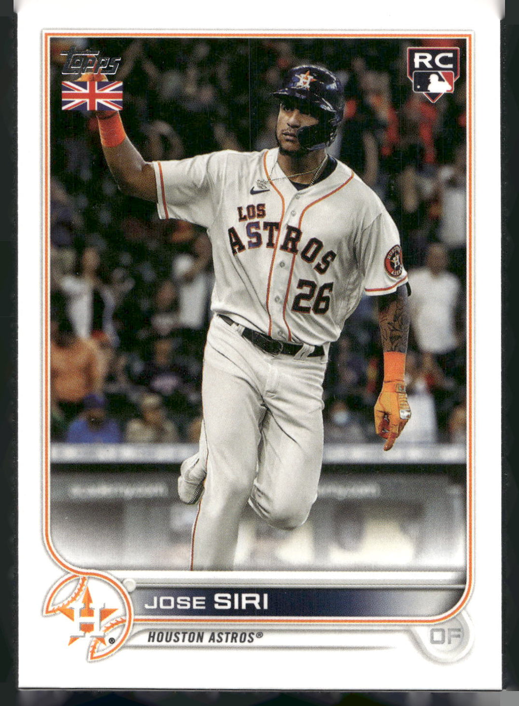 2022 Topps UK Edition #76 Jose Siri