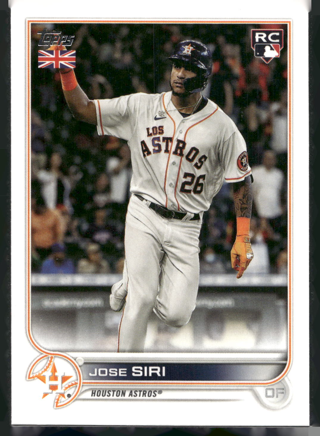 2022 Topps UK Edition #76 Jose Siri