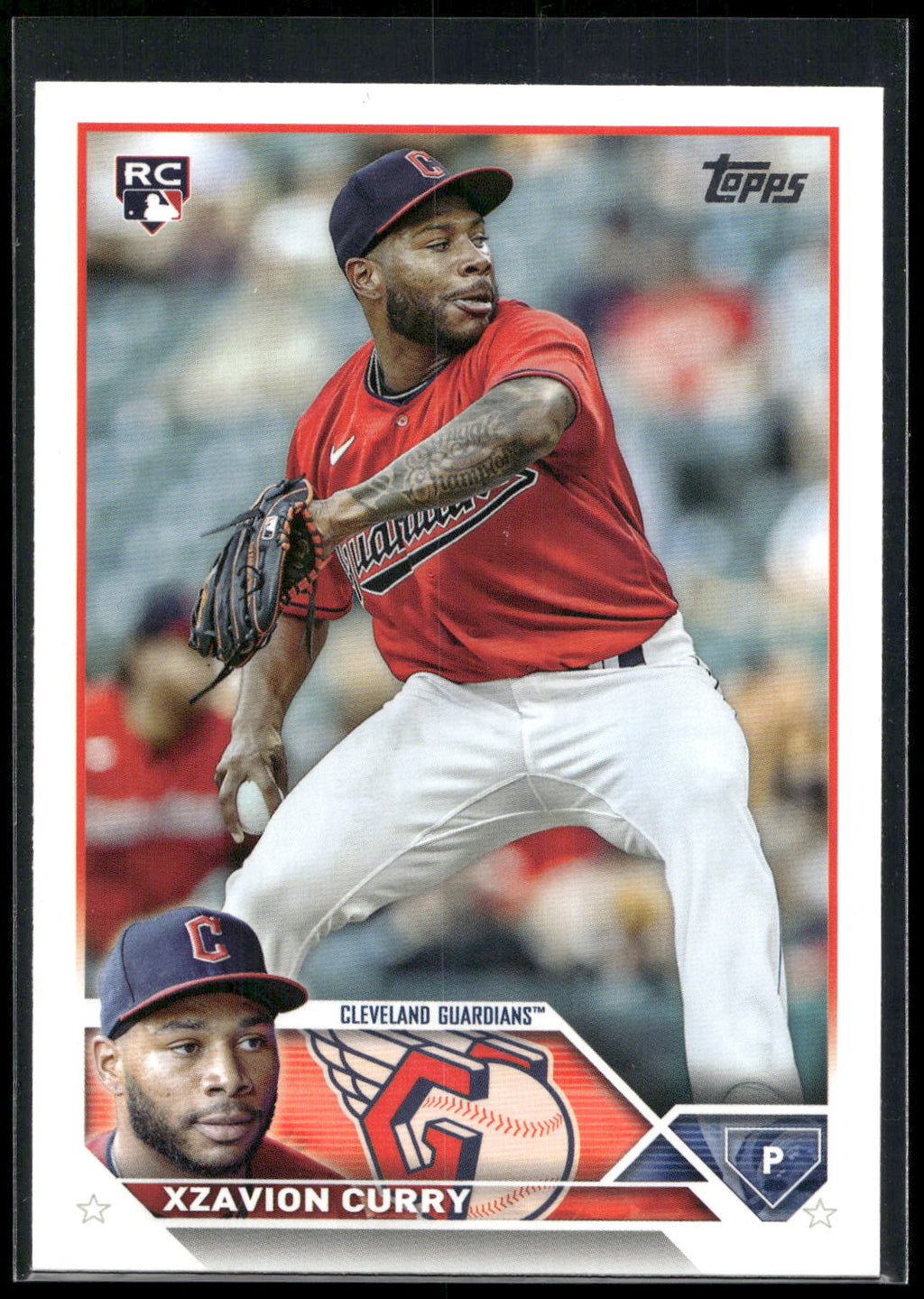 2023 Topps #513 Xzavion Curry