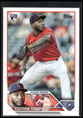 2023 Topps #513 Xzavion Curry