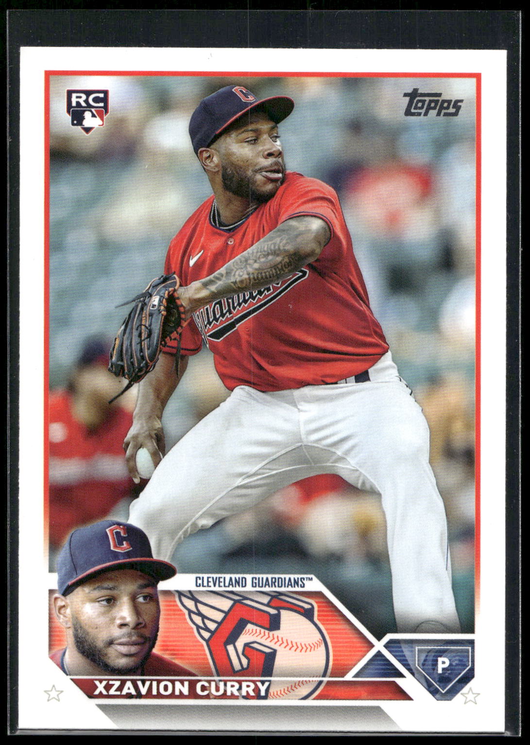 2023 Topps #513 Xzavion Curry