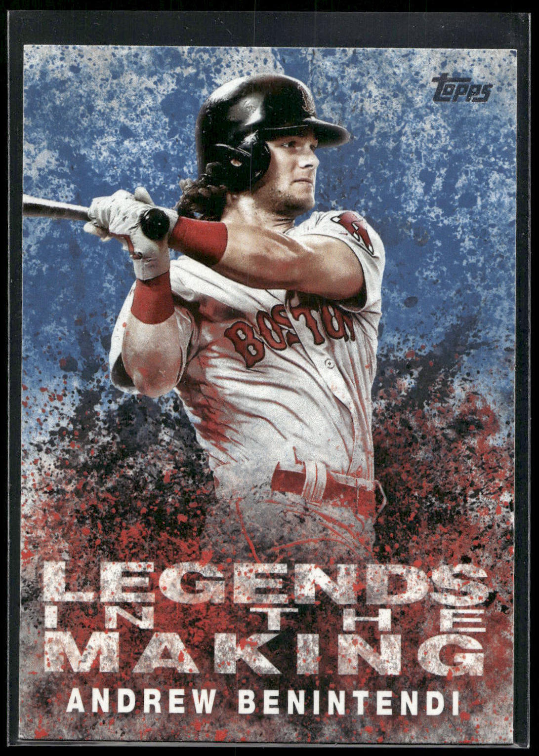 2018 Topps #LTM-AB Andrew Benintendi Legends in the Making Blue (Series 1)