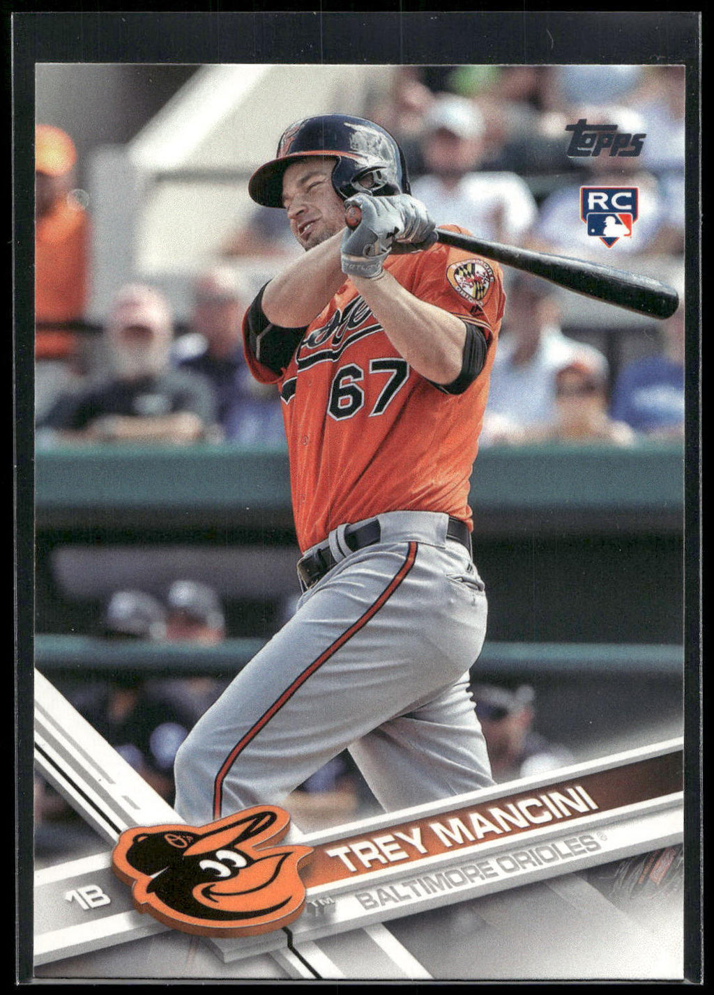 2017 Topps #536 Trey Mancini