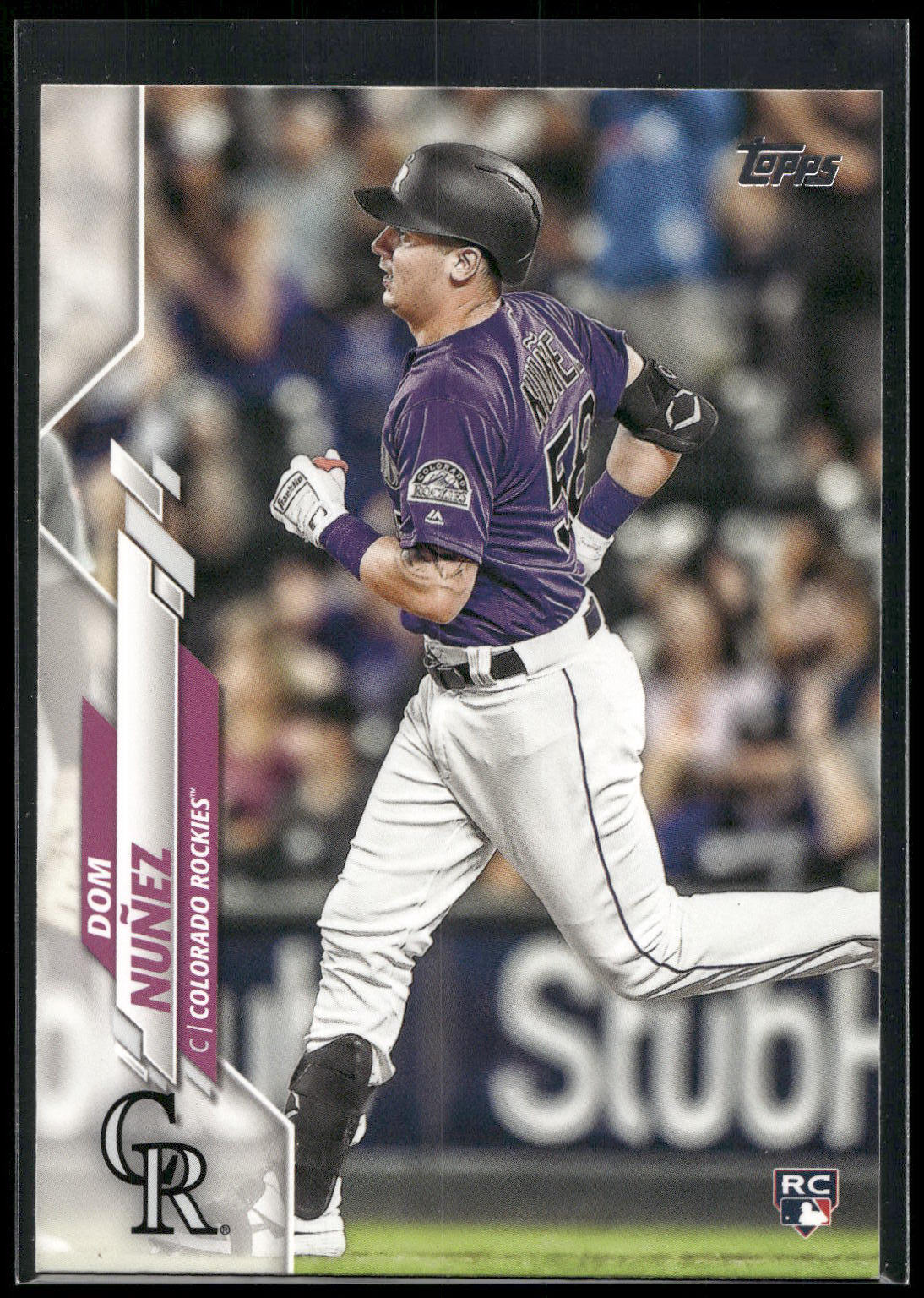 2020 Topps #456 Dom Nuñez