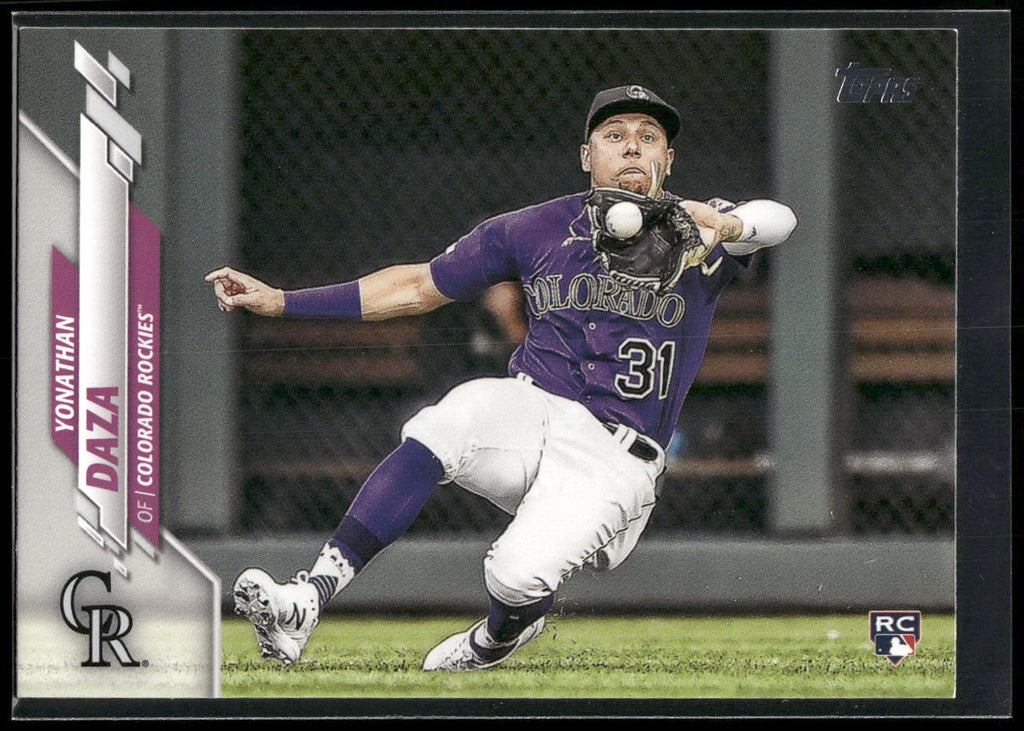 2020 Topps #567 Yonathan Daza