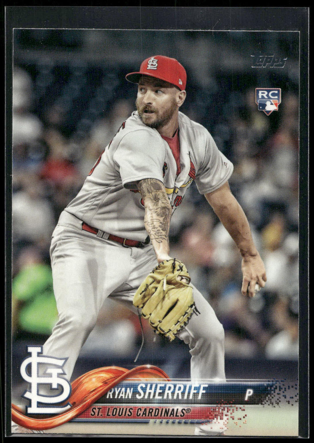 2018 Topps #698 Ryan Sherriff