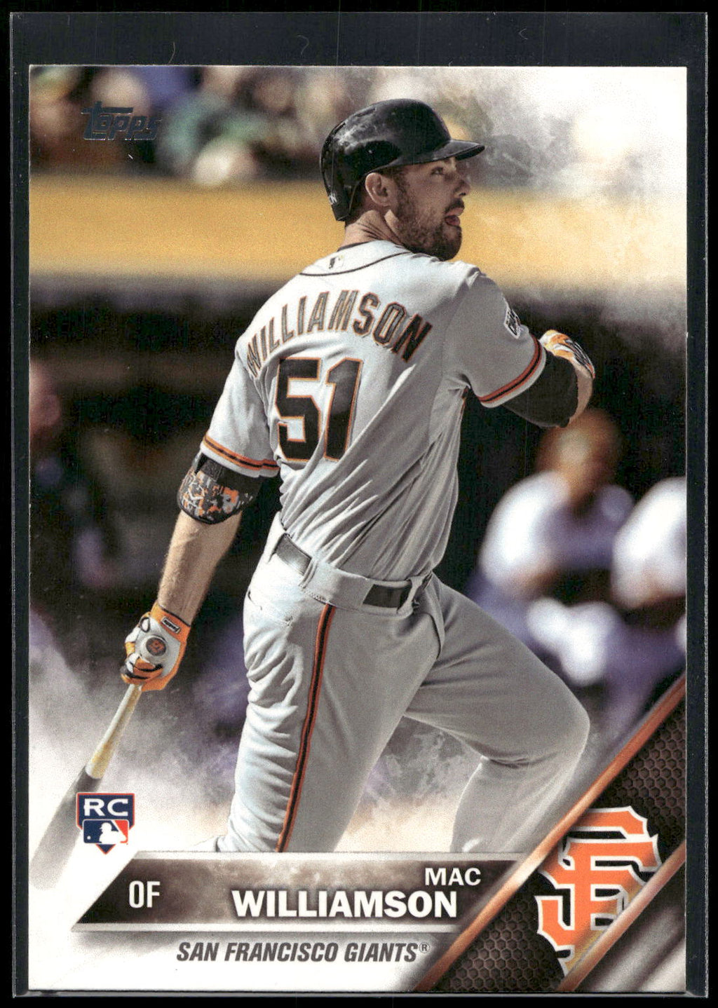 2016 Topps Mini #397 Mac Williamson
