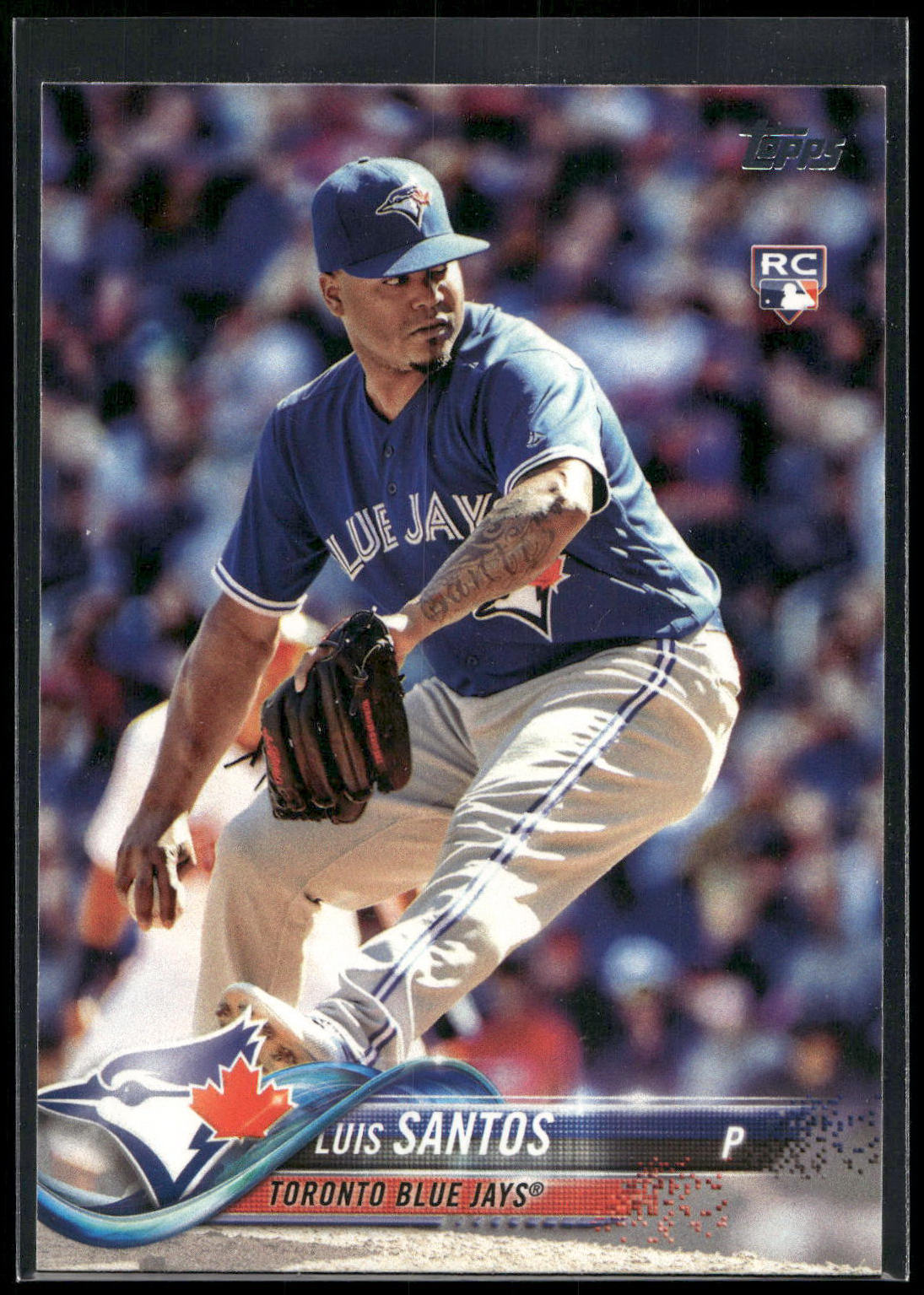 2018 Topps #299 Luis Santos