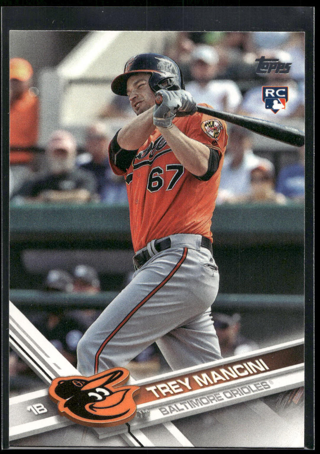 2017 Topps #536 Trey Mancini