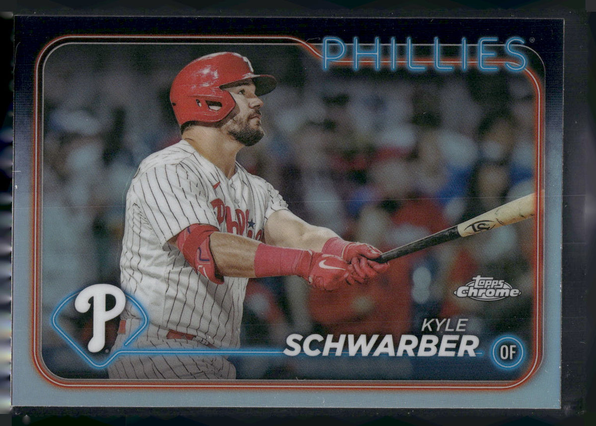 2024 Topps Chrome #71 Kyle Schwarber Refractors