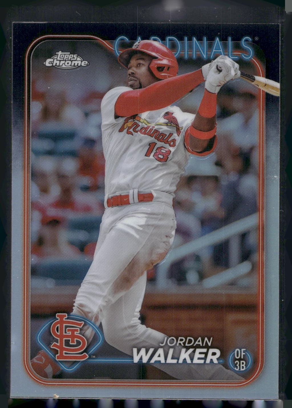 2024 Topps Chrome #212 Jordan Walker Refractors