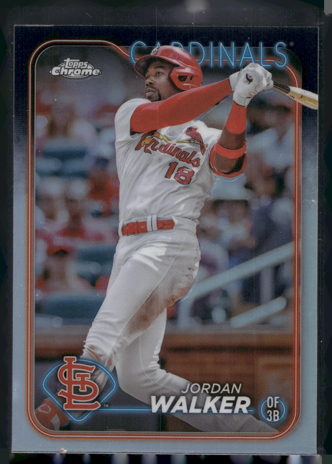 2024 Topps Chrome #212 Jordan Walker Refractors